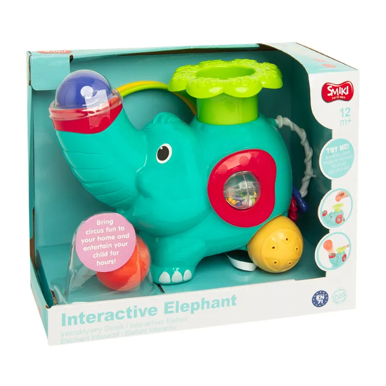 Smiki, Strzelający słonik, zabawka interaktywna