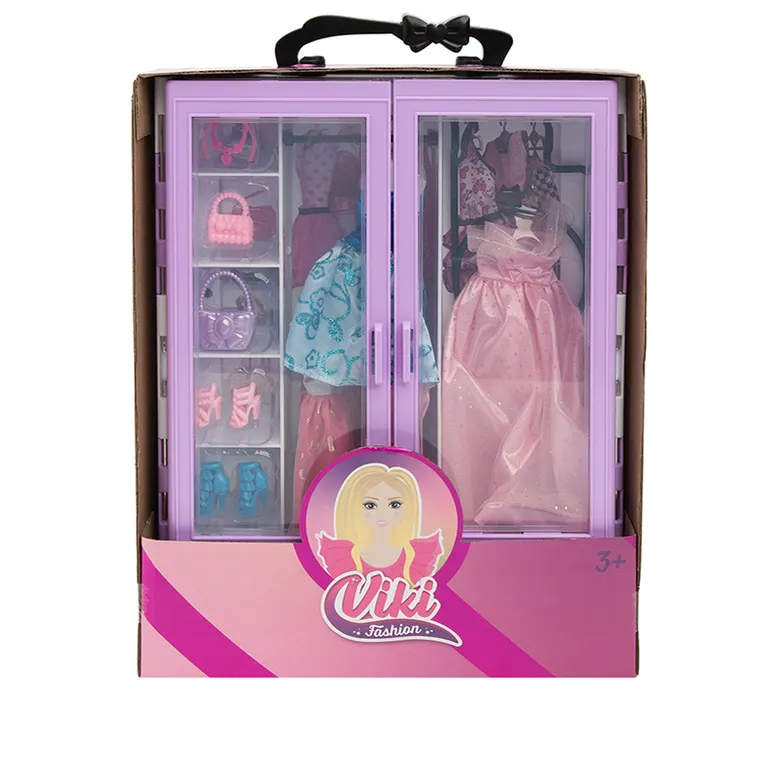 Smiki, Viki, szafa dla lalek, ubranka i akcesoria