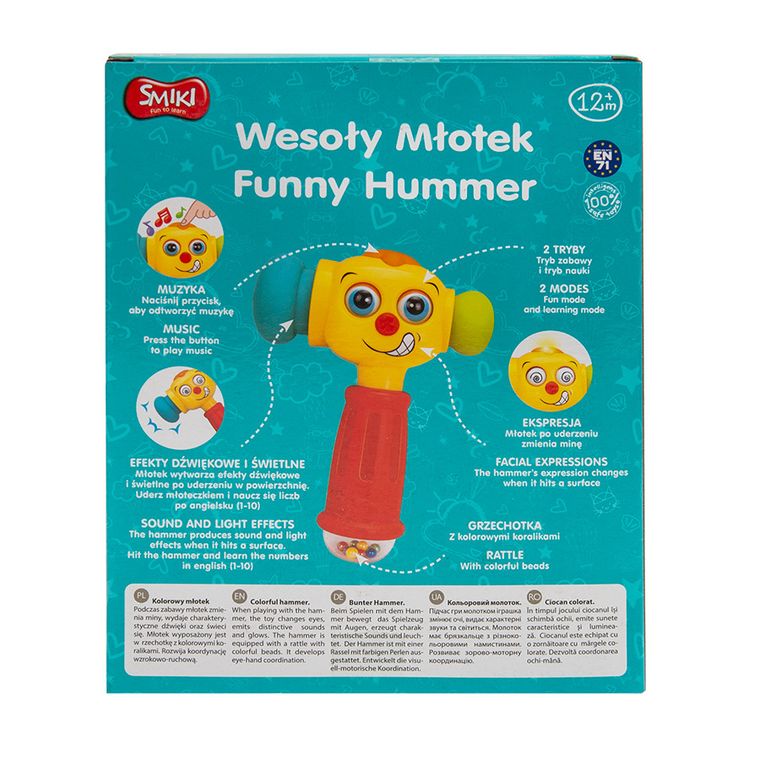 Smiki, Wesoły młotek, zabawka interaktywna