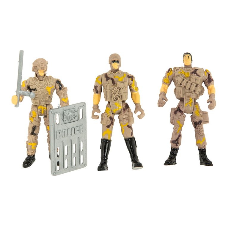 Smiki, Wojsko, zestaw z pojazdami i figurkami, światło i dźwięk