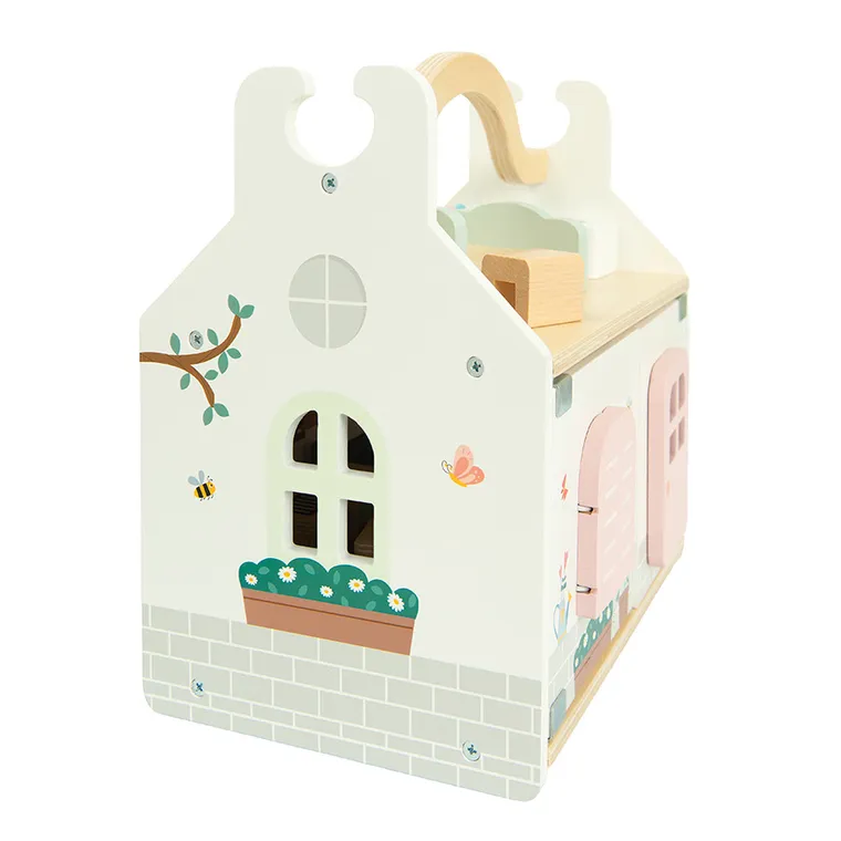 Smiki, Zookabee, drewniany domek dla lalek, 9 elementów