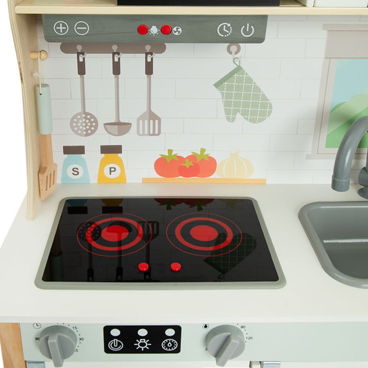 Smiki, Zookabee, kuchnia drewniana z akcesoriami