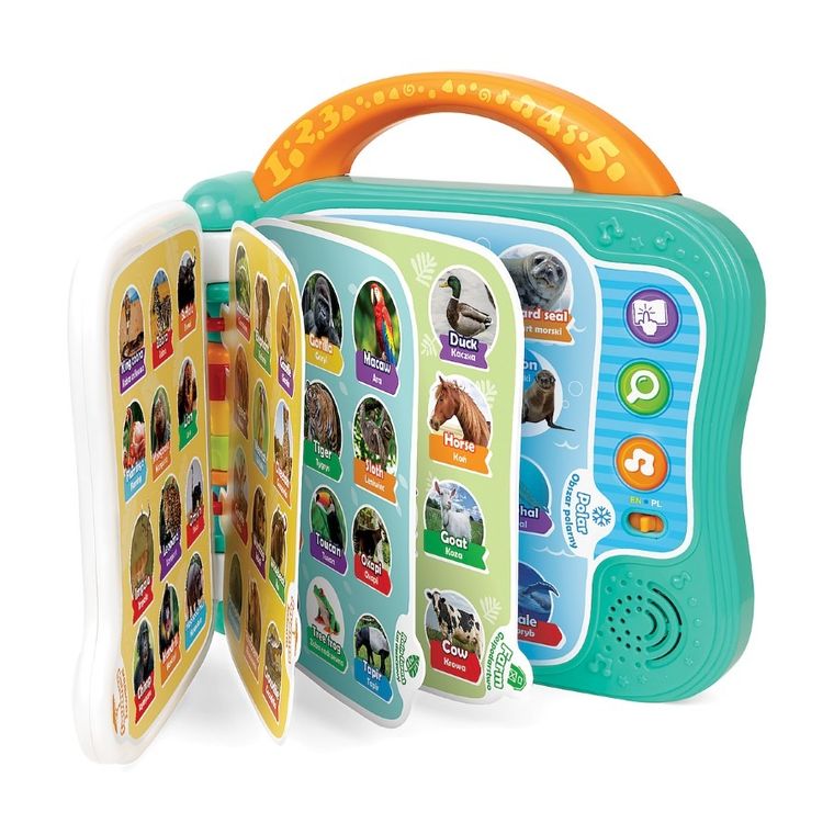 Smily Play, 101 zwierząt, edukacyjna książeczka, zabawka ineraktywna