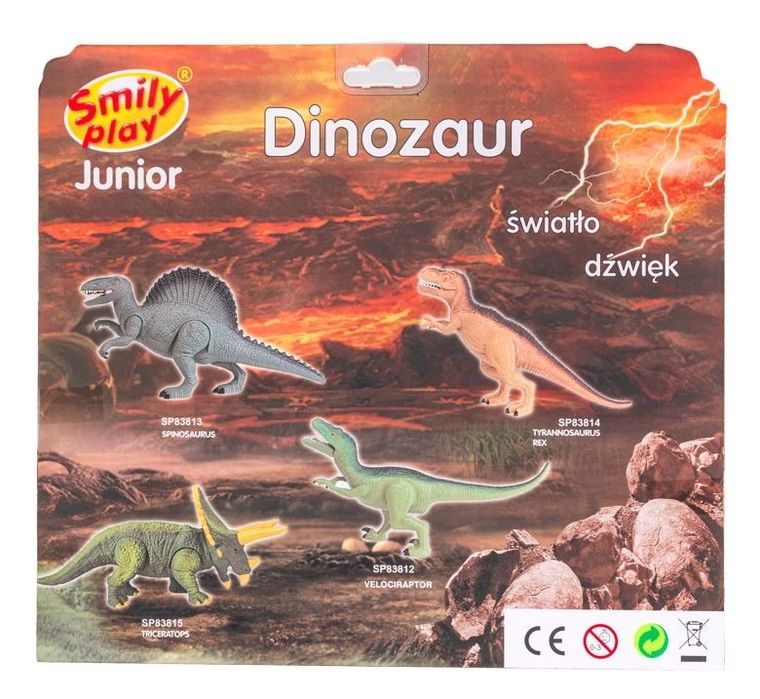 Smily Play, Dinozaur Spinozaur, zabawka interaktywna