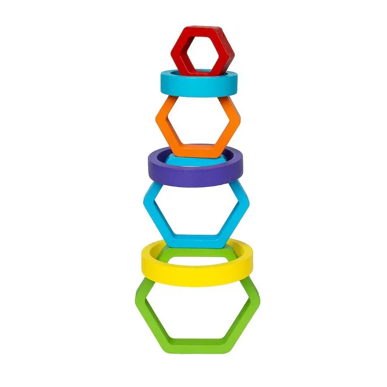 Smily Play, Kształty, drewniana układanka