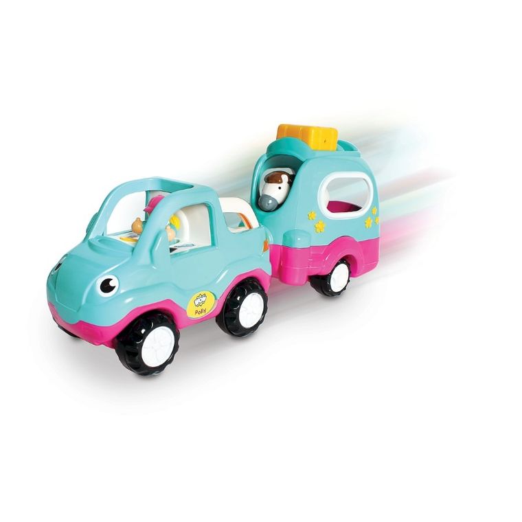 Smily Play, Wow, Polly, figurki i auto z przyczepą dla kucyka