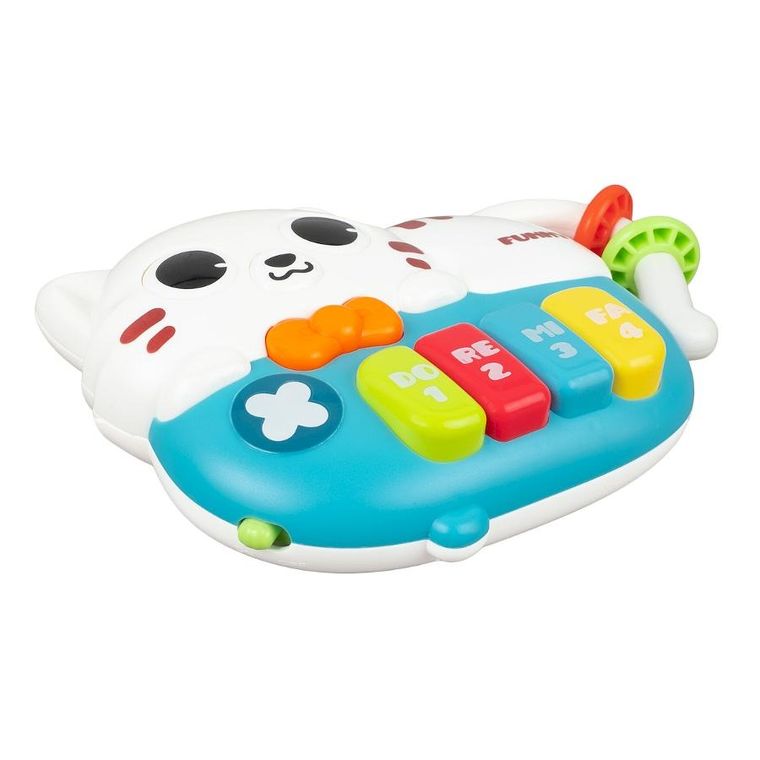 Smily Play, Zwierzaczkowe pianinko, zabawka interaktywna, kotek