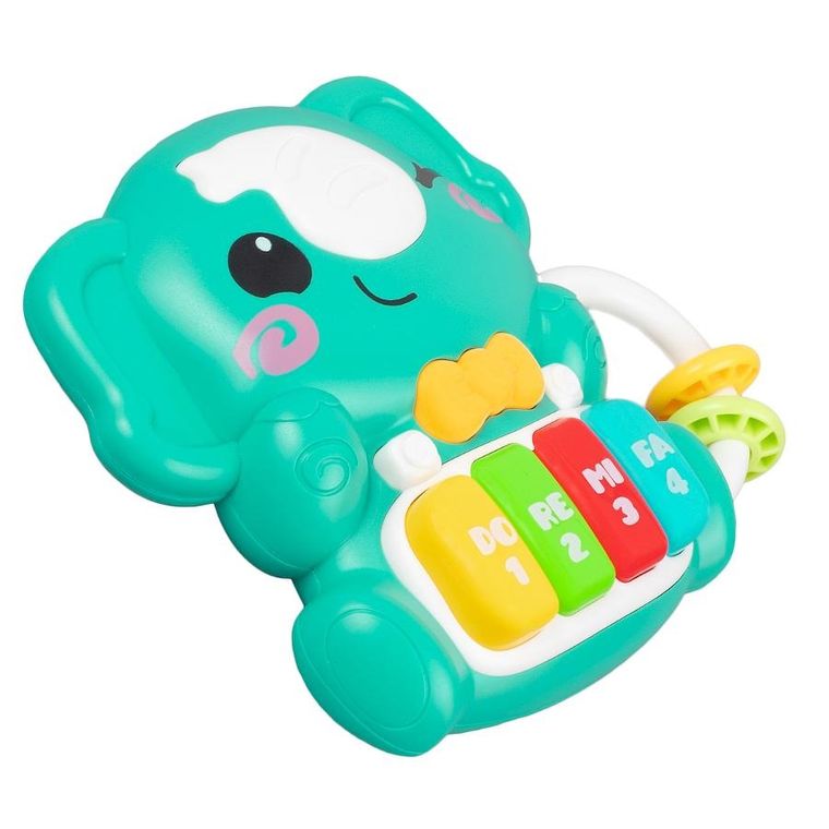 Smily Play, Zwierzaczkowe pianinko, zabawka interaktywna, słonik