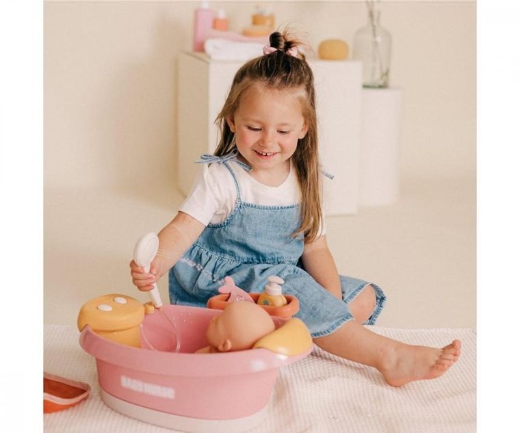 Smoby, Baby Nurse, wanienka dla lalek z hydromasażem