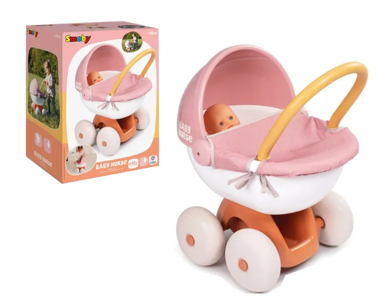 Smoby, Baby Nurse, wózek głęboki dla lalek