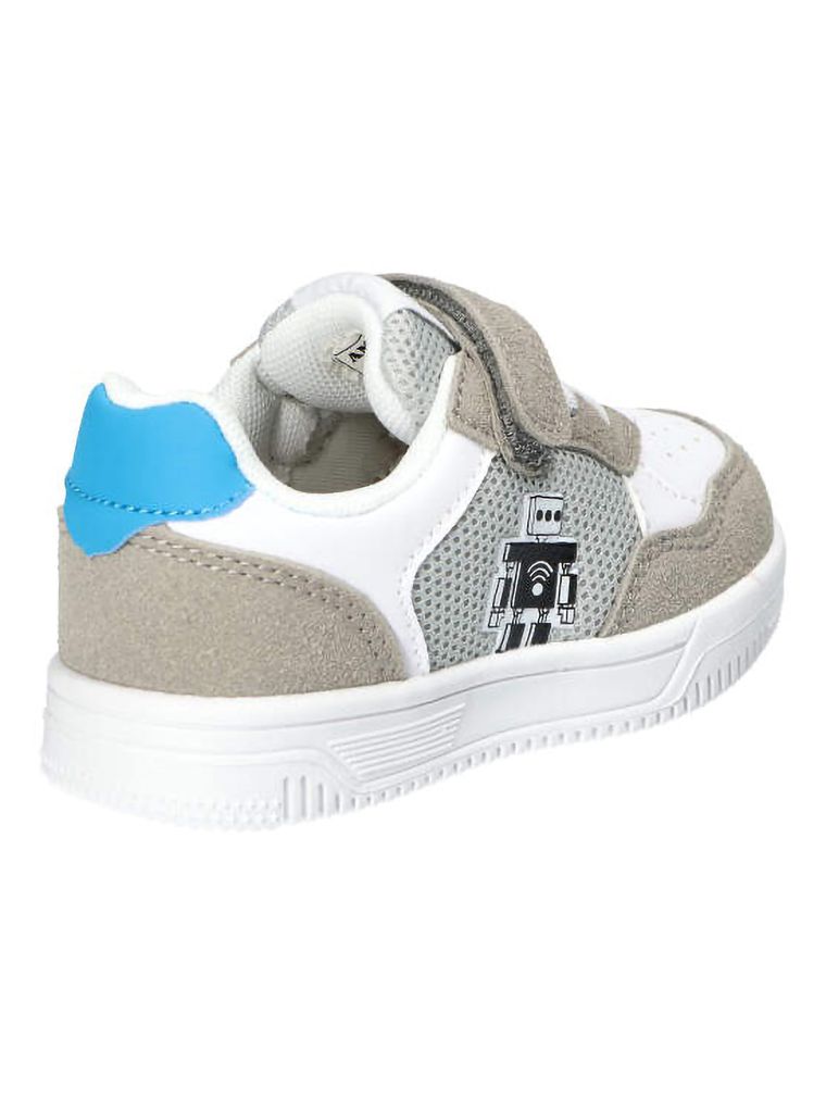 Sneakersy chłopięce, szare, skórzana wkładka, American Club