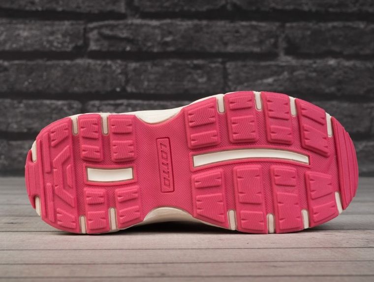 Śniegowce dziewczęce, ocieplane, różowe, Lotto Traleika Tex