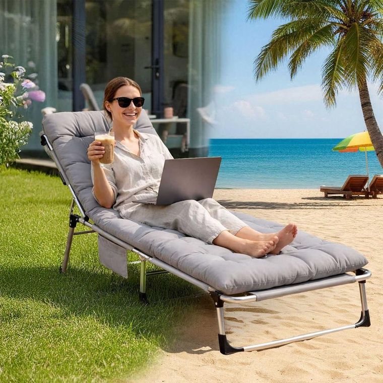 Sofotel, ChillWell Dream, łóżko turystyczne, składane, leżak ogrodowy