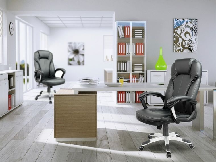 Sofotel, fotel biurowy, obrotowy, czarny