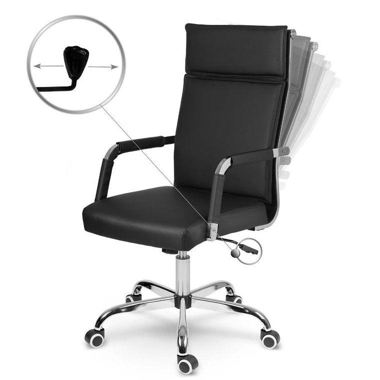 Sofotel, Koiba, fotel biurowy, czarny