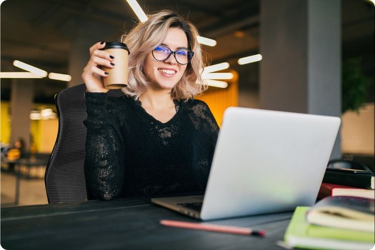 Sofotel, Labi, fotel biurowy, czarny