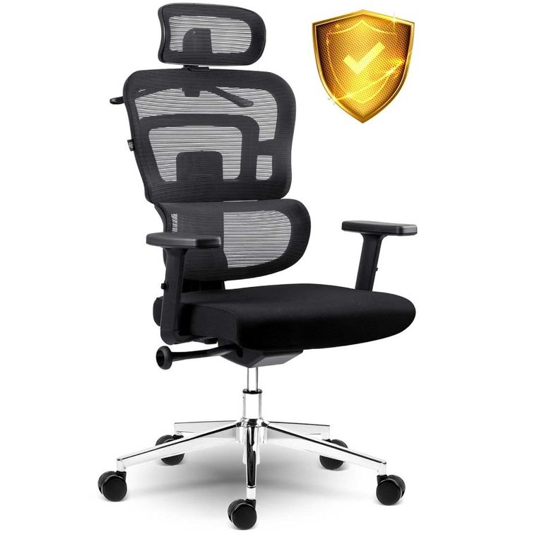 Sofotel, Nicea, fotel biurowy, czarny