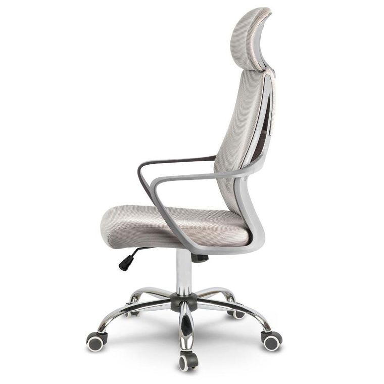 Sofotel, Praga, fotel biurowy, jasnoszary