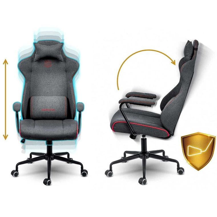 Sofotel, Werona, fotel biurowy, szary