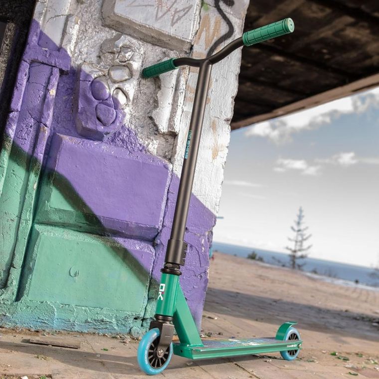 Soke, Go! hulajnoga wyczynowa, zielono-niebieska