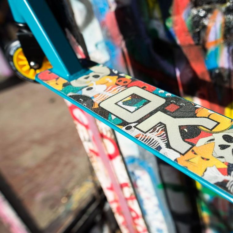 Soke, Go! hulajnoga wyczynowa, żółto-niebieska