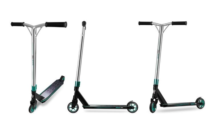 Soke, Pro, hulajnoga wyczynowa, czarno-srebrno-turkusowa