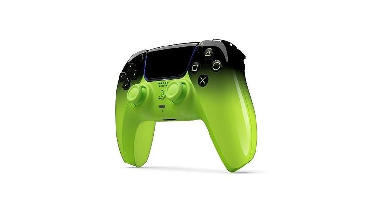 Sony, DualSense PS5, kontroler, Remix Green New Edition