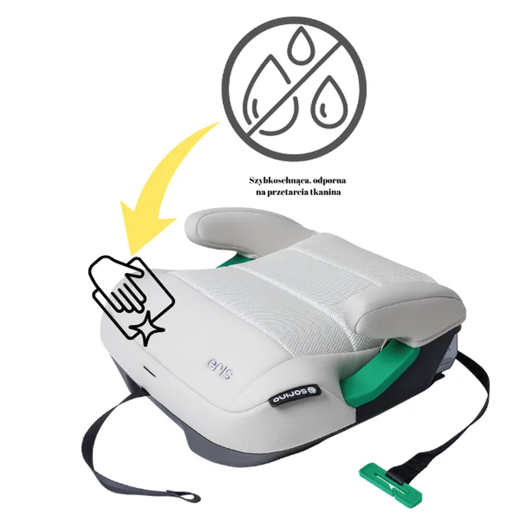 Sorino, Eris, podstawka samochodowa, beige, 125-150 cm