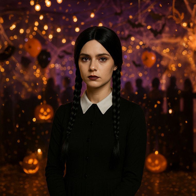 Soulima, peruka długa damska, warkocze