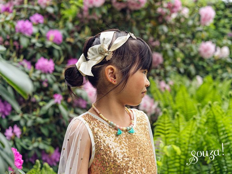 Souza! Dorianne, sukienka wizytowa tiulowa, z rękawami, 8-10 lat