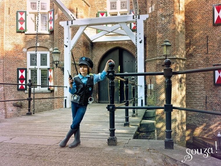 Souza! policjant, kostium z czapką i akcesoriami, 4-7 lat