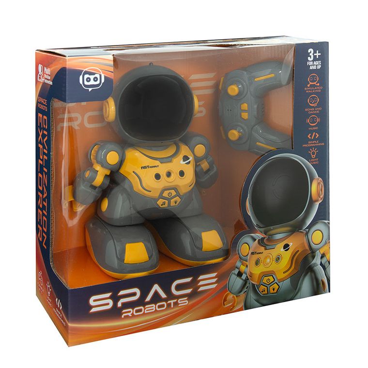 Space robot, zabawka interaktywna, zdalnie sterowana