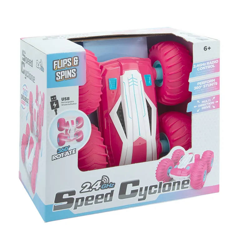 Speed Cyclone, pojazd z pompowanymi kołami, zdalnie sterowany