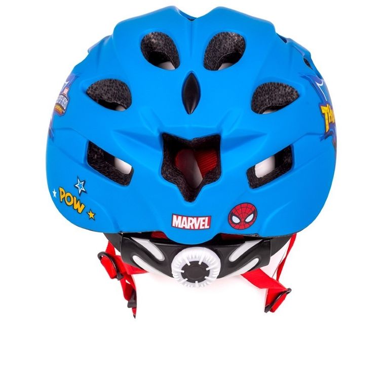 Spider-Man, kask rowerowy, in-mold