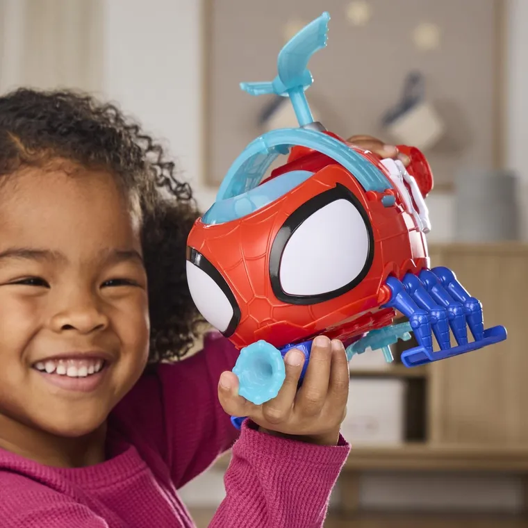 Spidey i Super-Kumple, Spidey i Helikopter Pajęczej Drużyny, zestaw do zabawy