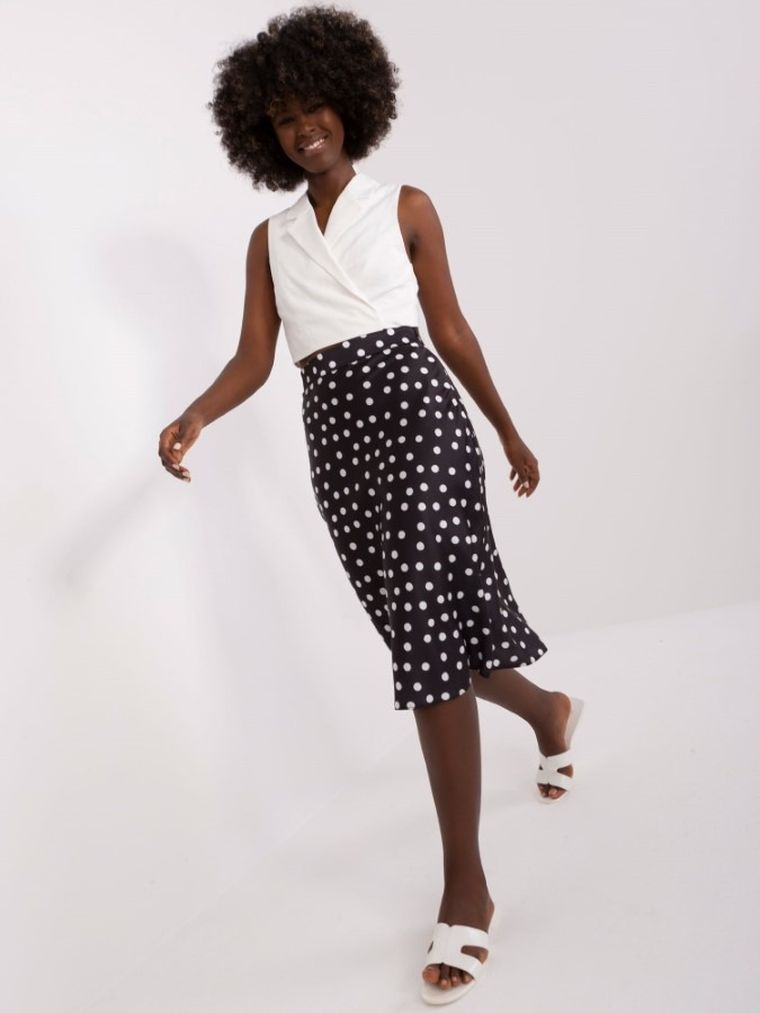 Spódnica damska, czarna, Lakerta