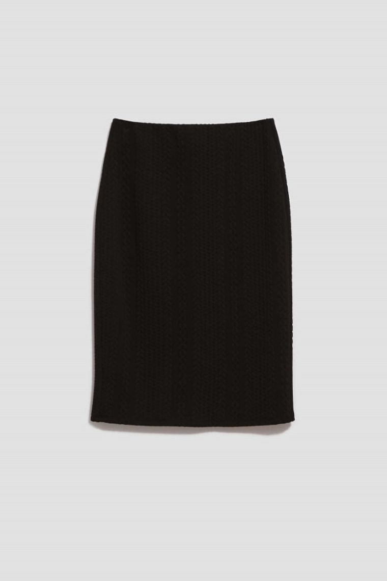 Spódnica damska, czarna, Moodo