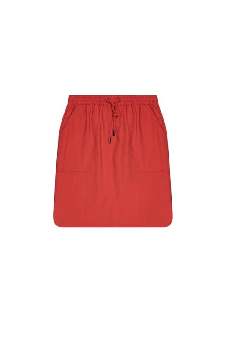 Spódnica damska, czerwona, Moodo