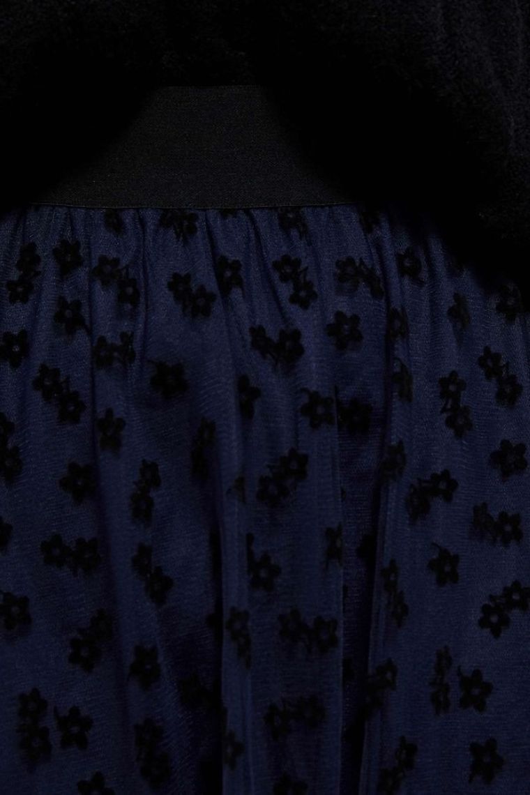 Spódnica damska, granatowa, Moodo