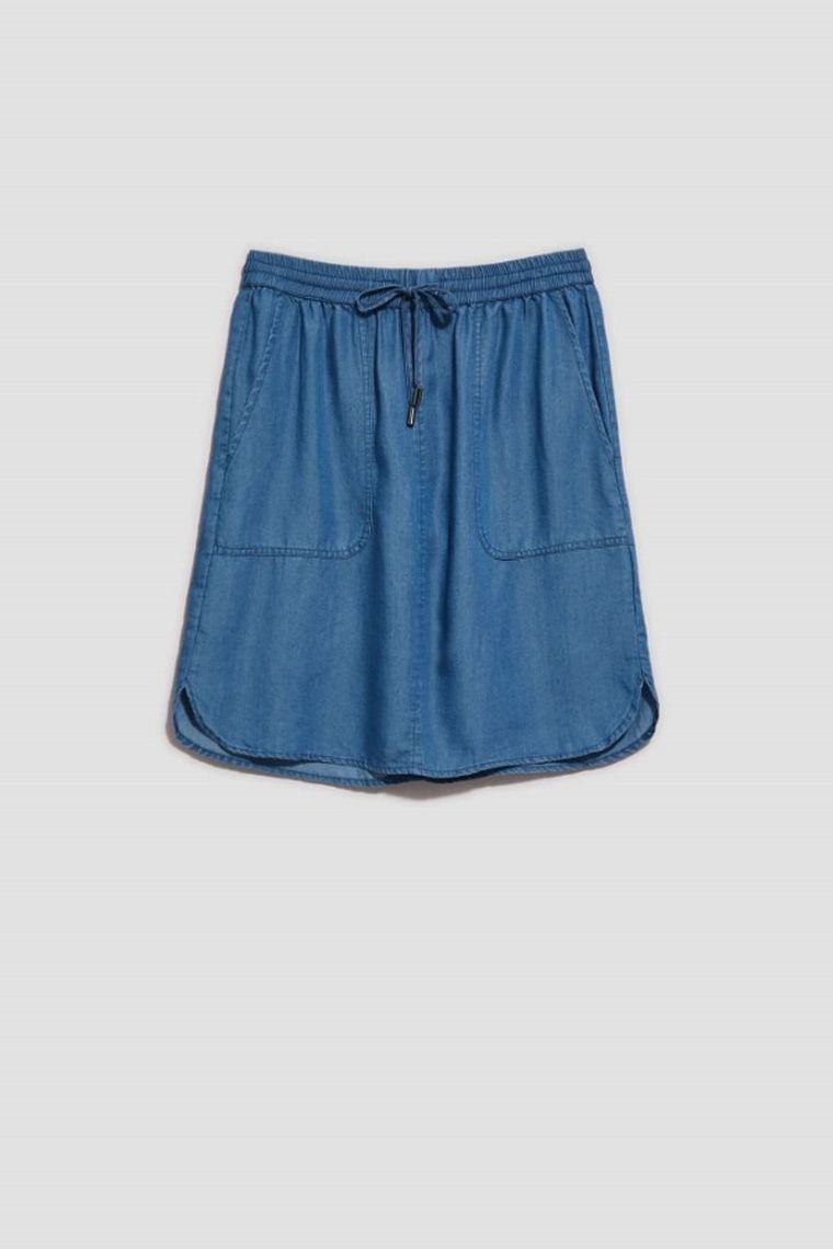 Spódnica damska, niebieska, Moodo