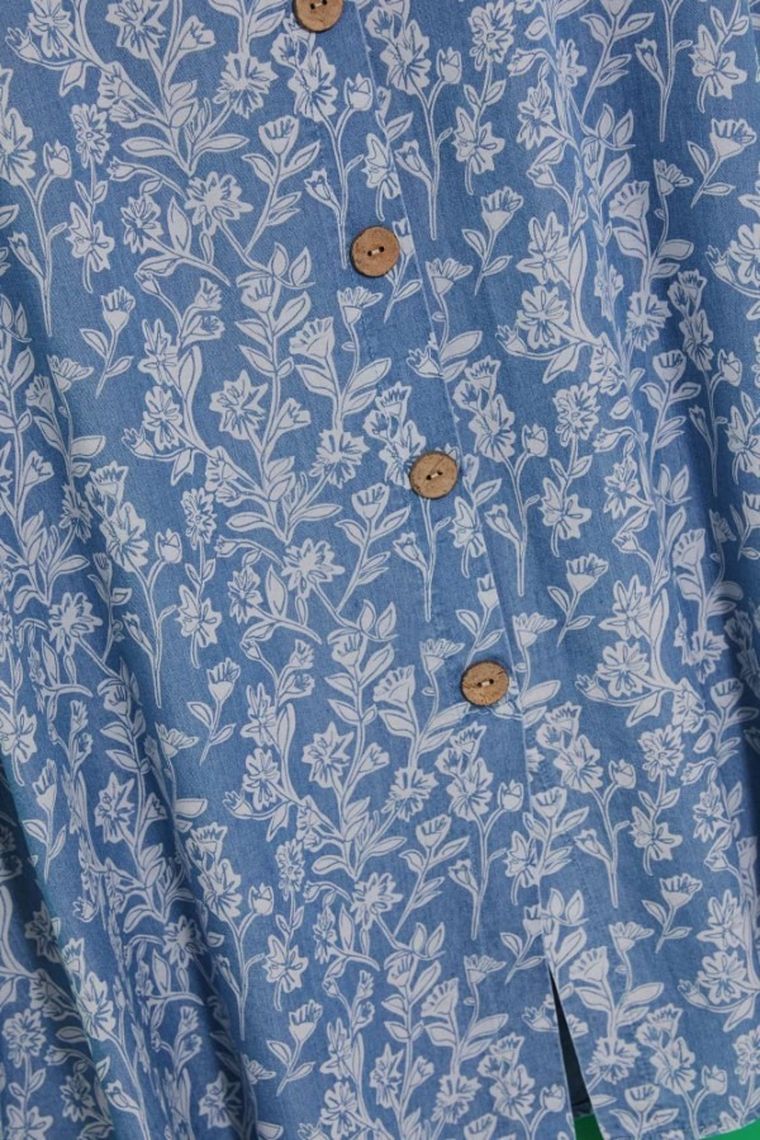 Spódnica damska, niebieska, Moodo