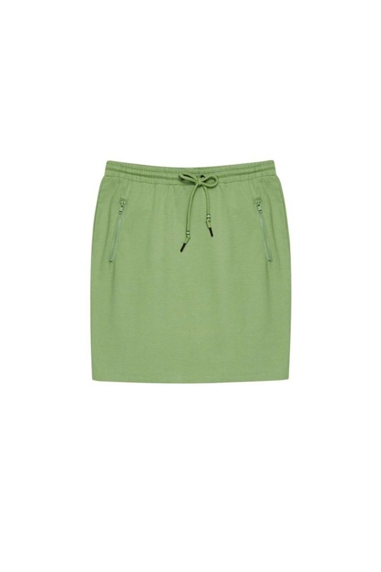 Spódnica damska, zielona, Moodo