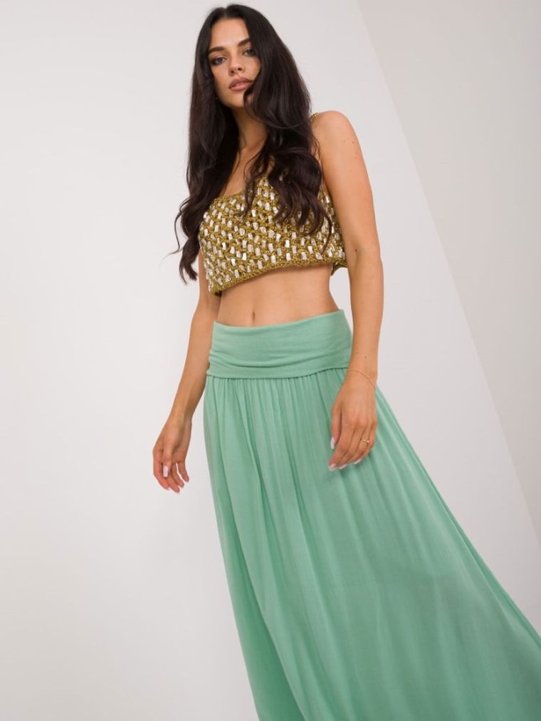 Spódnica damska, zielona, Och Bella