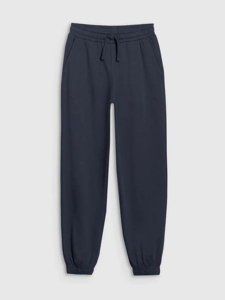 Spodnie dresowe chłopięce, granatowe, 4F