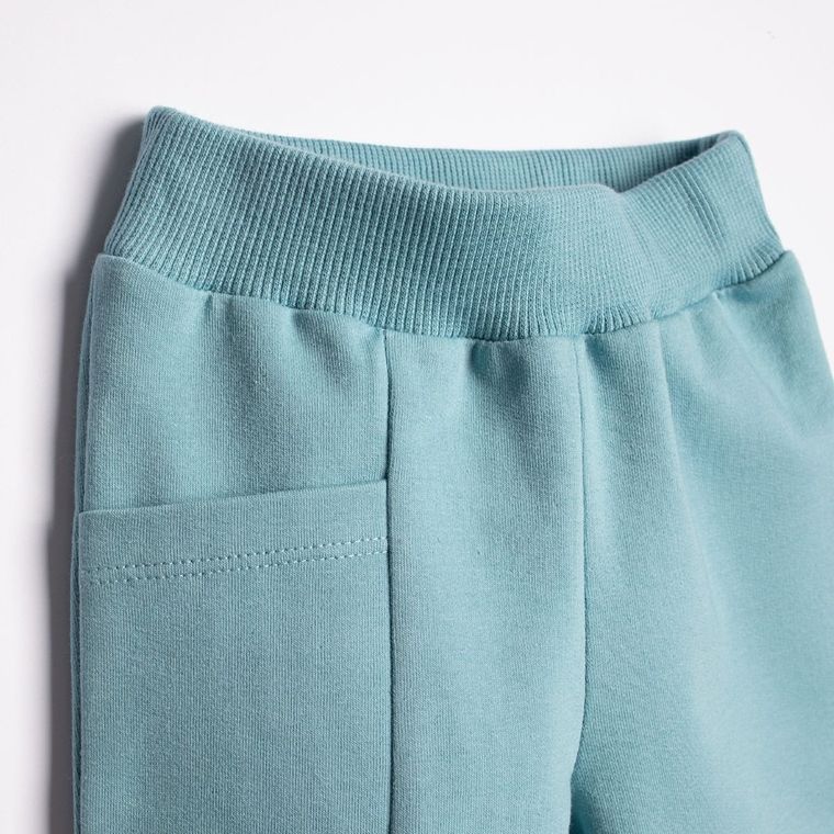 Spodnie dresowe chłopięce, niebieskie, Nicol