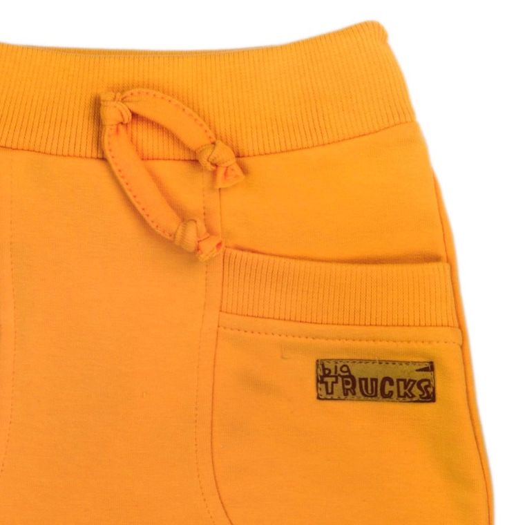 Spodnie dresowe chłopięce, żółte, Nicol