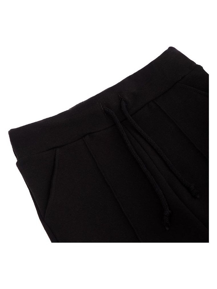 Spodnie dresowe dziewczęce, czarne, Tup Tup