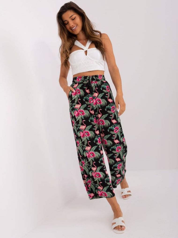 Spodnie materiałowe damskie, mix, Sublevel