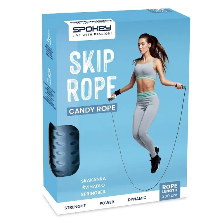 Spokey, Candy rope, skakanka z łożyskami