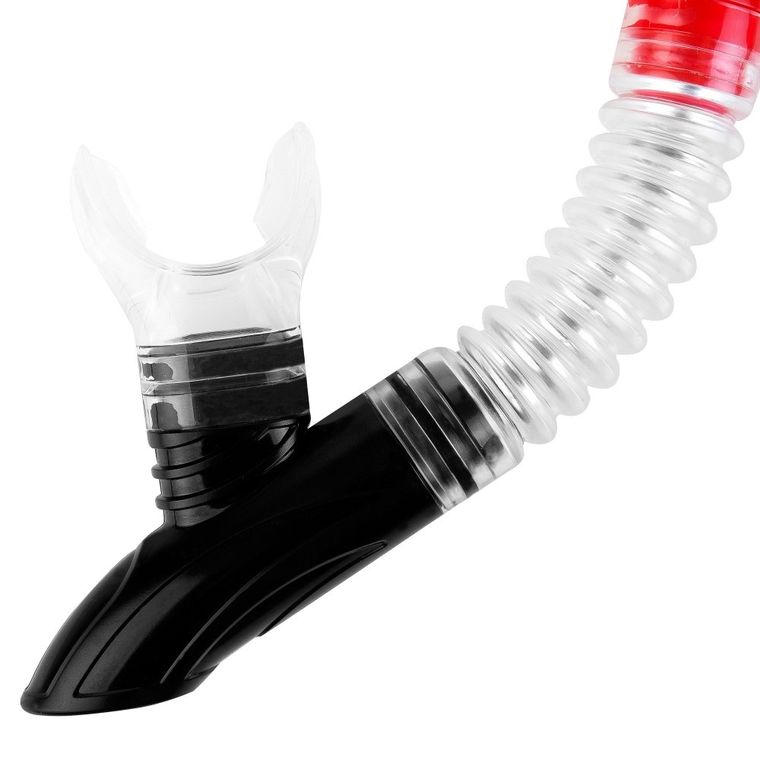 Spokey, Luzon, maska + fajka, czerwona